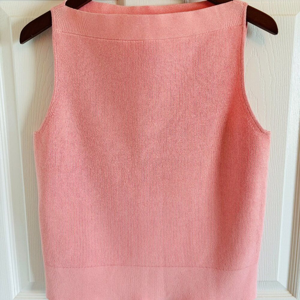 Banana Republic Soft Pink Boatneck Knit Sweater